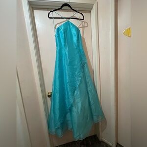 Blondie Nites Turquoise Prom Dress